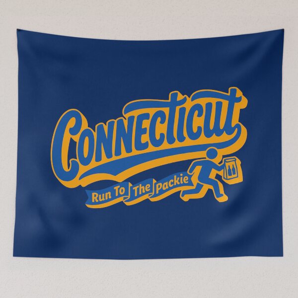Item preview, Retro Connecticut Packie Run Local Slang designed and sold by Cozy-Old-Pub.