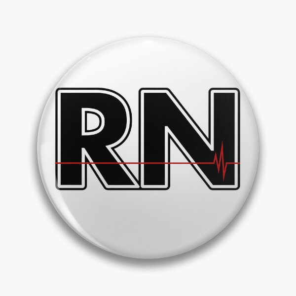Item preview, Black RN Logo designed and sold by StatusApocalyps.