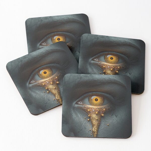 Item preview, Price of Power - Molten Gold Tear designed and sold by THEARTCURATİON .