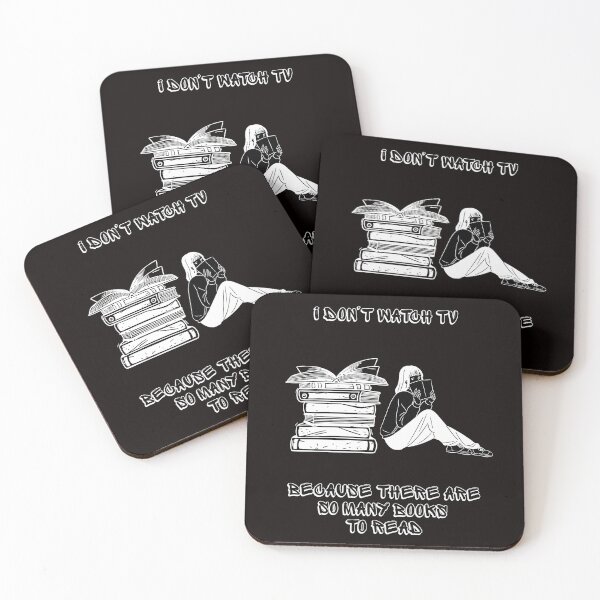 Item preview, I Don’t Watch TV, I Read Books. designed and sold by Dinasshop.