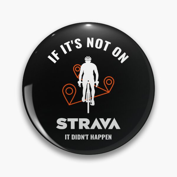 Item preview, If It’s Not On Strava It Didn’t Happen Cyclist Route Map Funny Cycling designed and sold by BMLprint ⭐⭐⭐⭐⭐.