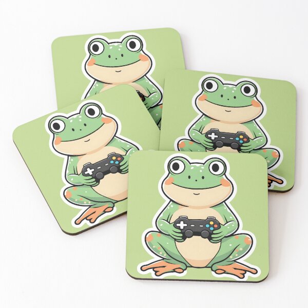 Item preview, Gamer Frog Kawaii Video Games designed and sold by NK-Studios .