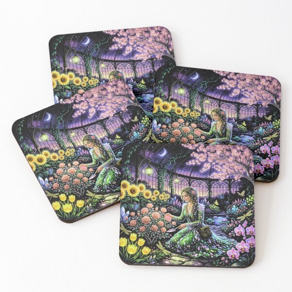 Item preview, Fantasy Botanical Garden - Moonlight Vibes designed and sold by TOTO GUYANA.
