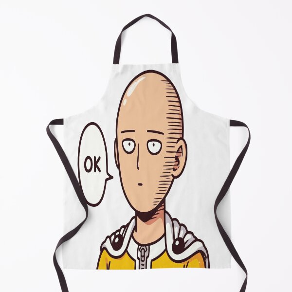 Item preview, Indifferent Bald Hero OK Anime Speech Bubble Meme Art designed and sold by SynthesisStudio.