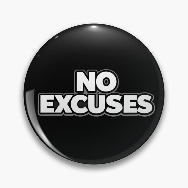 Item preview, No Excuses Shirt designed and sold by Papier Atelier Art.