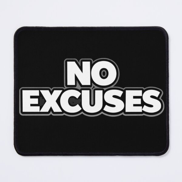 Item preview, No Excuses Shirt designed and sold by Papier Atelier Art.