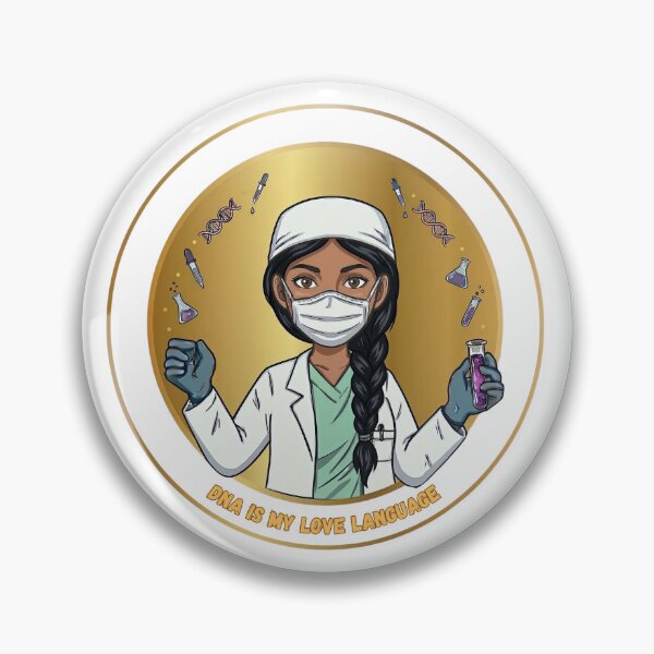 Item preview, DNA is my love language (geneticist) designed and sold by Nurse Eve.