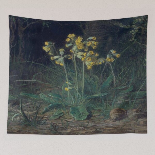 Item preview, Primroses by jean francois milet designed and sold by DONTSPACEAWAY.