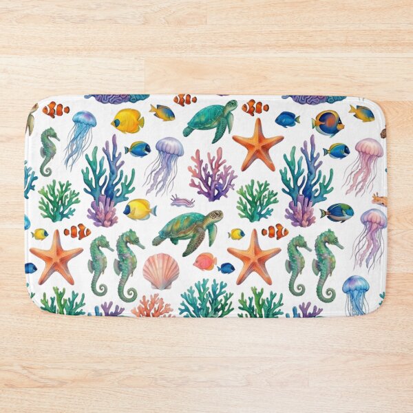 Item preview,  Sea Life  Pattern - Coral Reef Underwater World Design  designed and sold by VibranPalette.