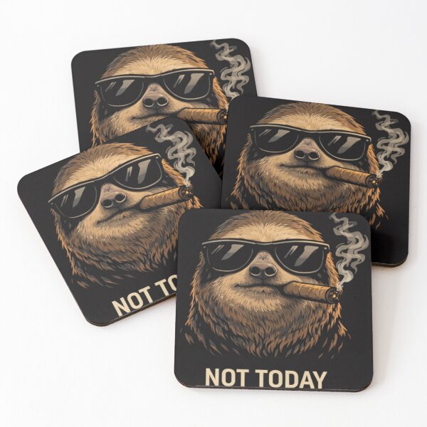 Item preview, Not Today Sloth T-Shirt designed and sold by MyseryInk Shop.