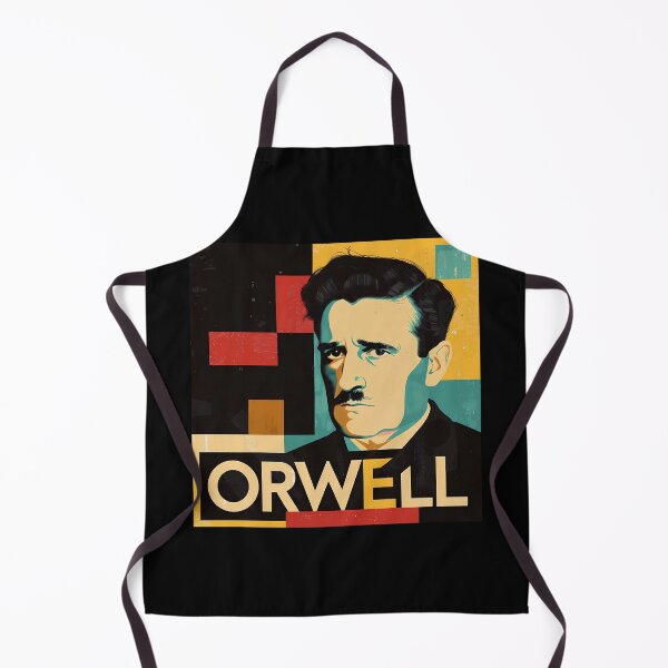 Item preview, George Orwell - Dystopian Pop Art Portrait designed and sold by OzzFrequency.