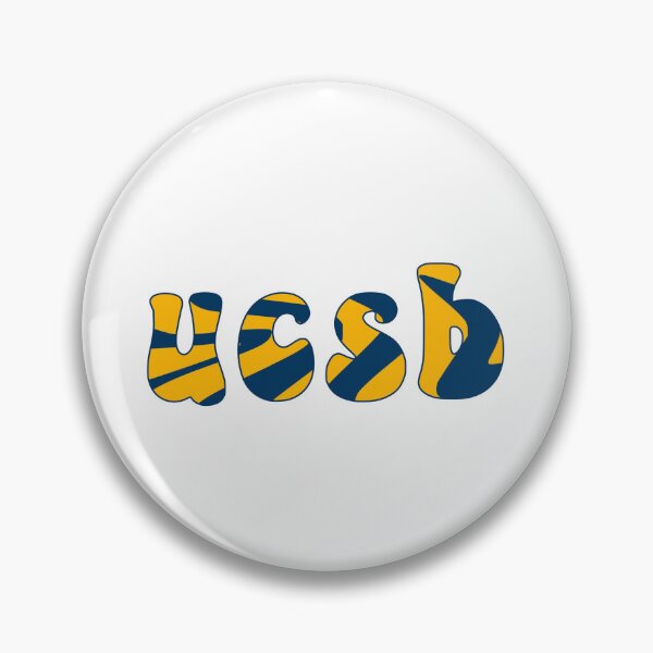 Item preview, UCSB groovy retro school pride font designed and sold by coffeepolicy.