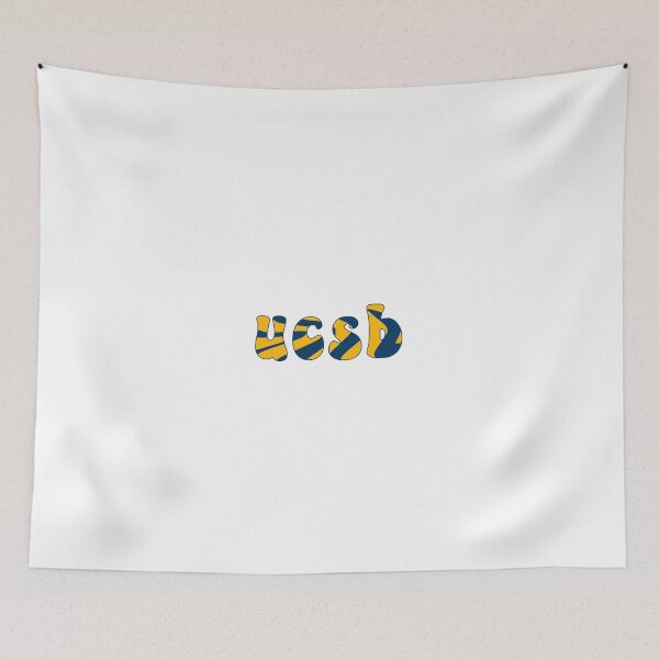 Item preview, UCSB groovy retro school pride font designed and sold by coffeepolicy.