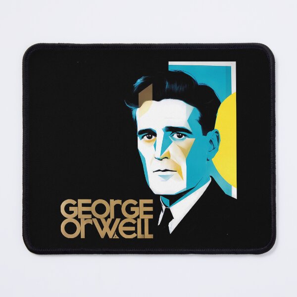 Item preview, George Orwell - Dystopian Pop Art Portrait designed and sold by OzzFrequency.