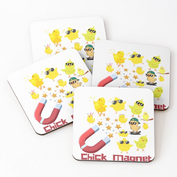 Item preview, Chick Magnet Funny Chicken Pun T-Shirt | Cute Farm Humor Gift for Animal Lovers designed and sold by Anasalseady.