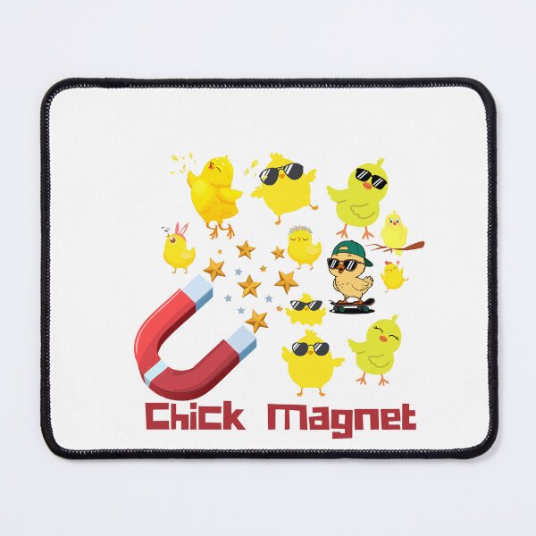 Item preview, Chick Magnet Funny Chicken Pun T-Shirt | Cute Farm Humor Gift for Animal Lovers designed and sold by Anasalseady.