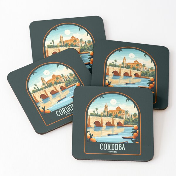 Item preview, Córdoba Vintage Travel Illustration designed and sold by HomeLivingCo.