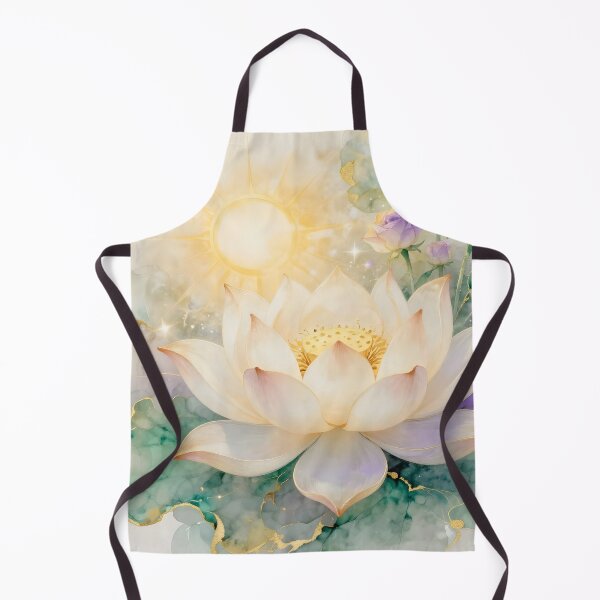 Artikelvorschau, Göttliche Lotusblume und violette Rosen in der Morgensonne entworfen und verkauft von Lightworker11.