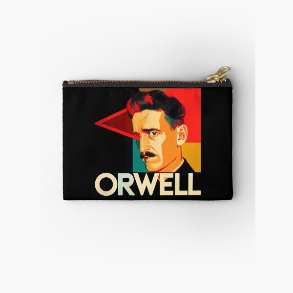 Item preview, George Orwell - Dystopian Pop Art Portrait designed and sold by OzzFrequency.