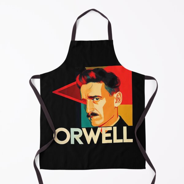 Item preview, George Orwell - Dystopian Pop Art Portrait designed and sold by OzzFrequency.