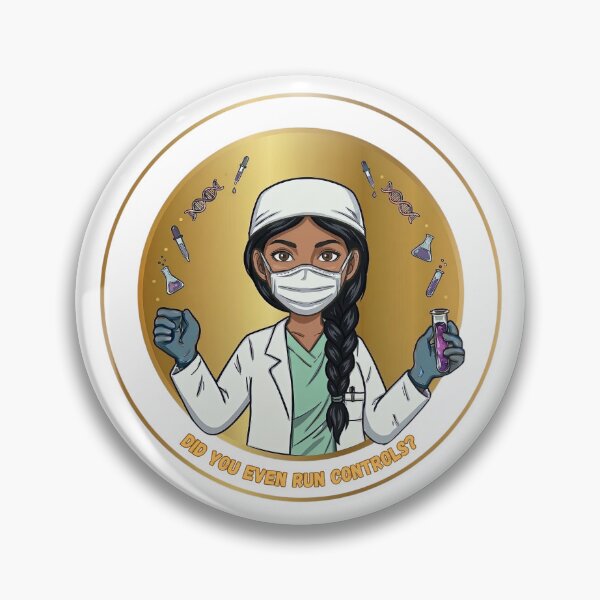 Item preview, Did you even run controls? (geneticist) designed and sold by Nurse Eve.