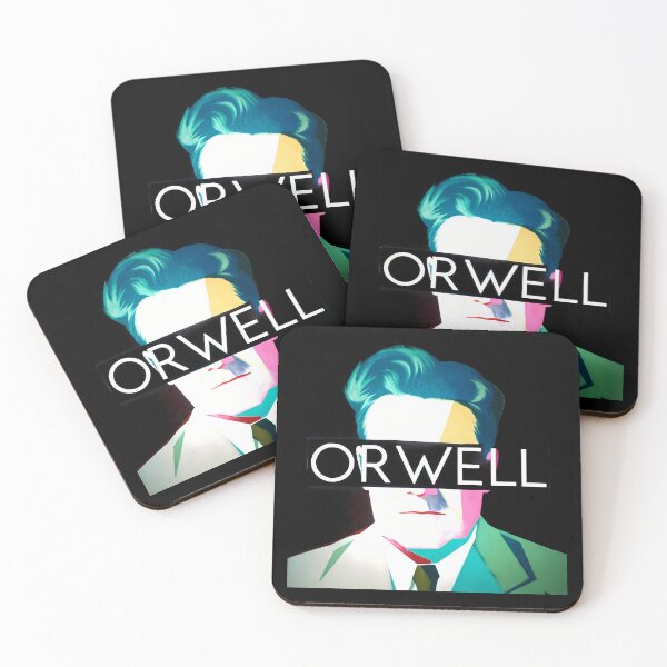 Item preview, George Orwell - Dystopian Pop Art Portrait designed and sold by OzzFrequency.