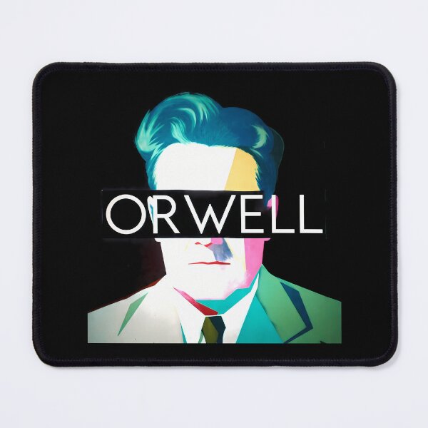 Item preview, George Orwell - Dystopian Pop Art Portrait designed and sold by OzzFrequency.