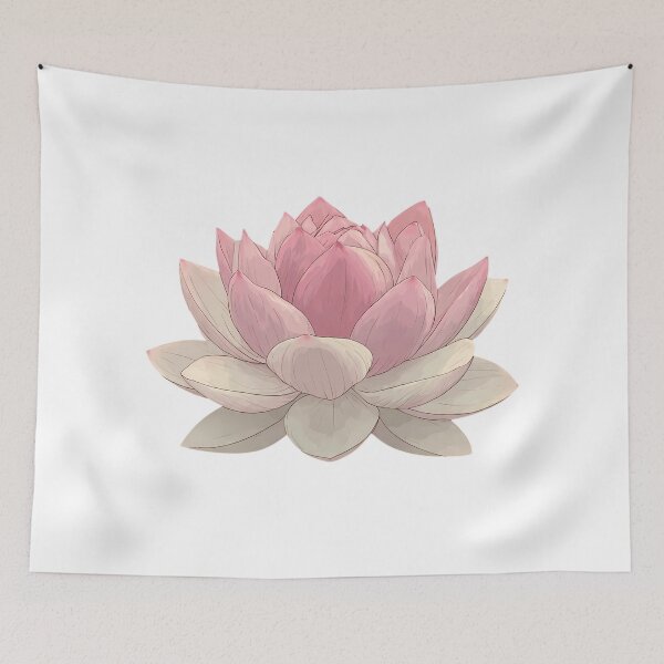 Item preview, Pink Lotus Flower designed and sold by Nohrae.