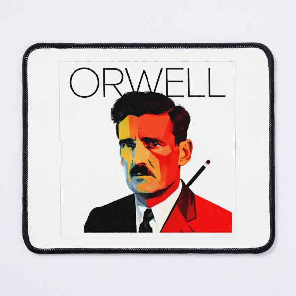 Item preview, George Orwell - Dystopian Pop Art Portrait designed and sold by OzzFrequency.