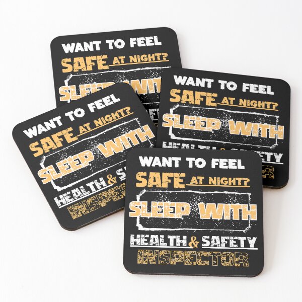 Item preview, Funny Safety Inspector Want To Feel Safe At Night Health And Safety designed and sold by PeteLawliiet.