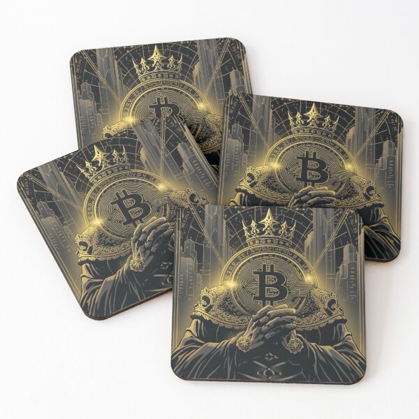 Item preview, Sovereign of Satoshis - Gold King designed and sold by THEARTCURATİON .