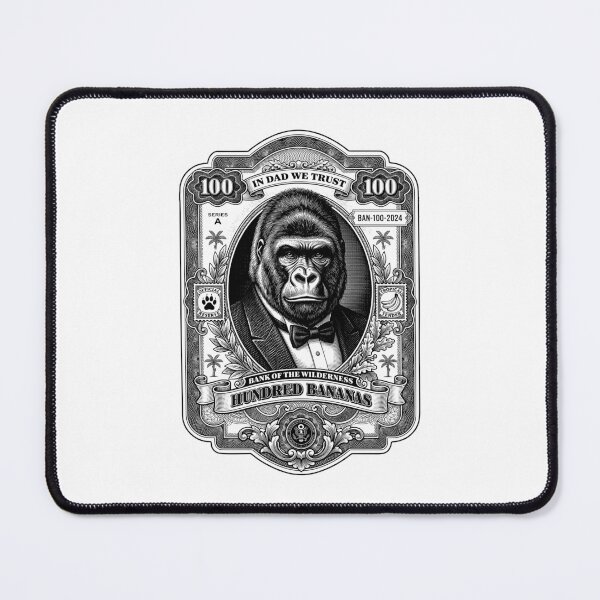 Item preview, Funny Dad Gorilla Banknote Father's Day Big Ape Bananas designed and sold by GrandeDuc.