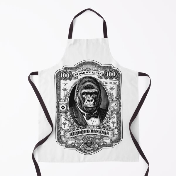 Item preview, Funny Dad Gorilla Banknote Father's Day Big Ape Bananas designed and sold by GrandeDuc.