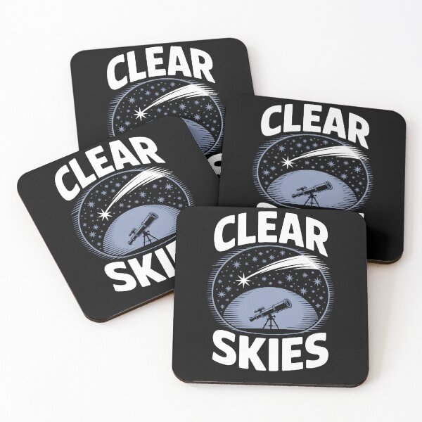 Item preview, Clear Skies Night Sky Observer Teleskope designed and sold by MooonTees.