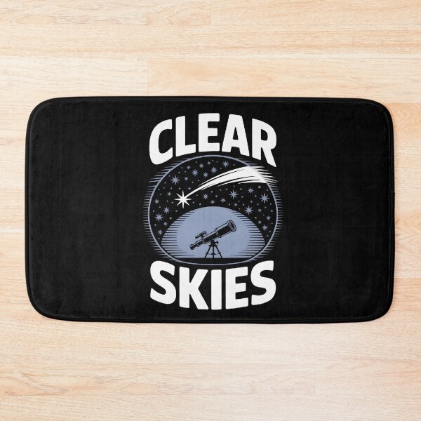 Item preview, Clear Skies Night Sky Observer Teleskope designed and sold by MooonTees.