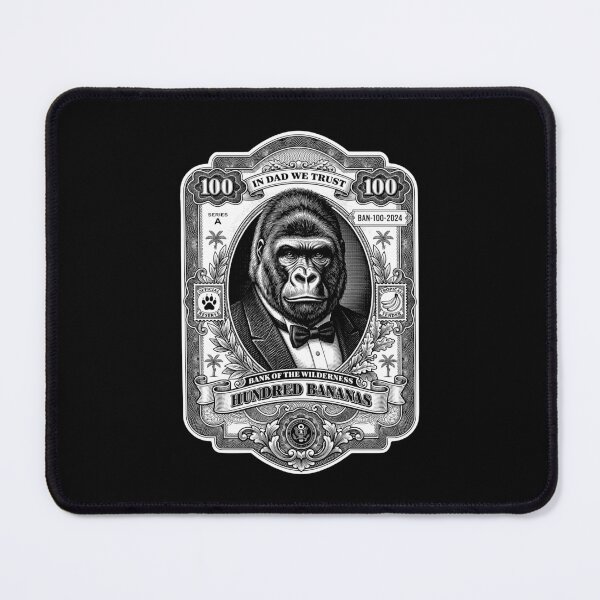 Item preview, Funny Dad Gorilla Banknote Father's Day Big Ape Bananas designed and sold by GrandeDuc.