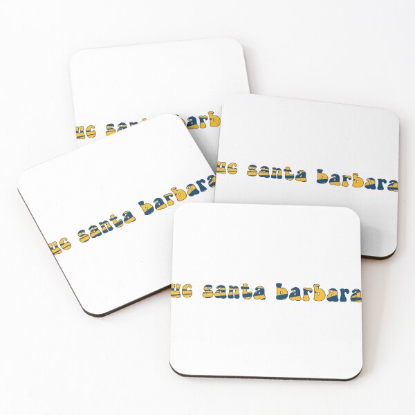 Item preview, UC Santa Barbara groovy retro school pride font designed and sold by coffeepolicy.