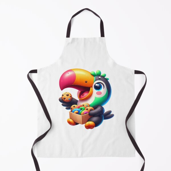 Item preview, Cute Cereal Cookie Toucan and Froot Loops Box designed and sold by Art-Arcade6.