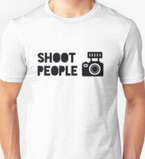 SHOOT PEOPLE Slim Fit T-Shirt