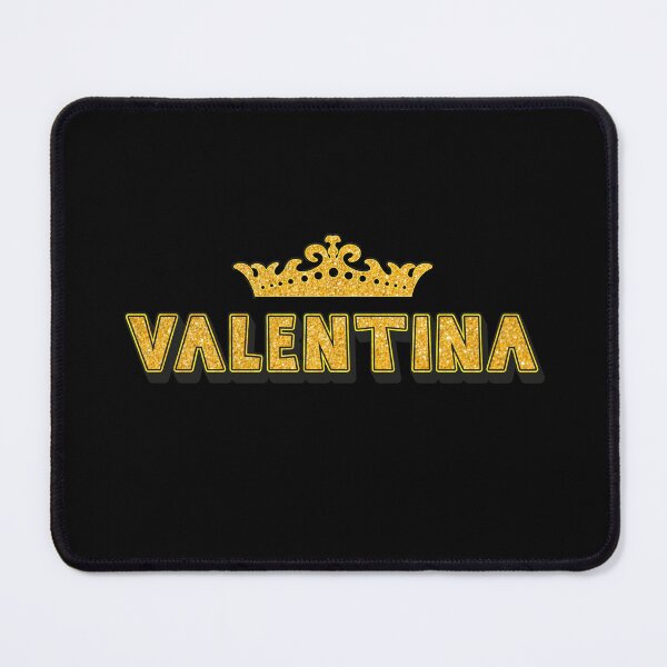 Artikelvorschau, Valentina Personalisiertes lustiges Kronen-Design mit individuellem Namen entworfen und verkauft von Watsonarts.