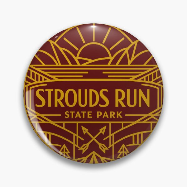 Item preview, Strouds Run State Park designed and sold by Broken Antler Designs .