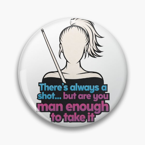 Item preview, women pool players, always a shot designed and sold by Crazyhuskychick.