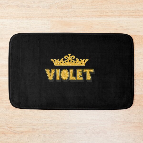 Item preview, Violet Personalized Funny Custom Name Crown Design designed and sold by Watsonarts.