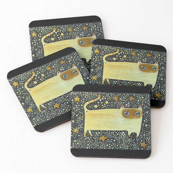 Item preview, Taupe Dreams - Siamese Cat Inspired Dreamy Mixed Media - Day 120 of 365  designed and sold by BeeandKiwi.