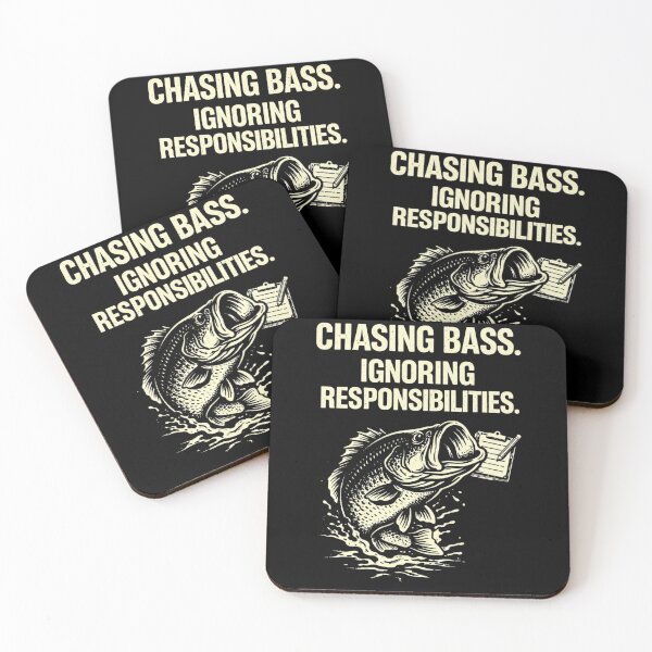 Item preview, Chasing Bass Ignoring Responsibilities Shirt – Funny Bass Fishing Tee, Fishing Humor Design, Angler Gift, Lake Life Shirt designed and sold by WildWonderfulWear.