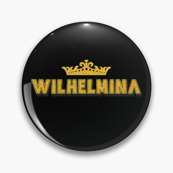 Item preview, Wilhelmina Personalized Funny Custom Name Crown Design designed and sold by Watsonarts.