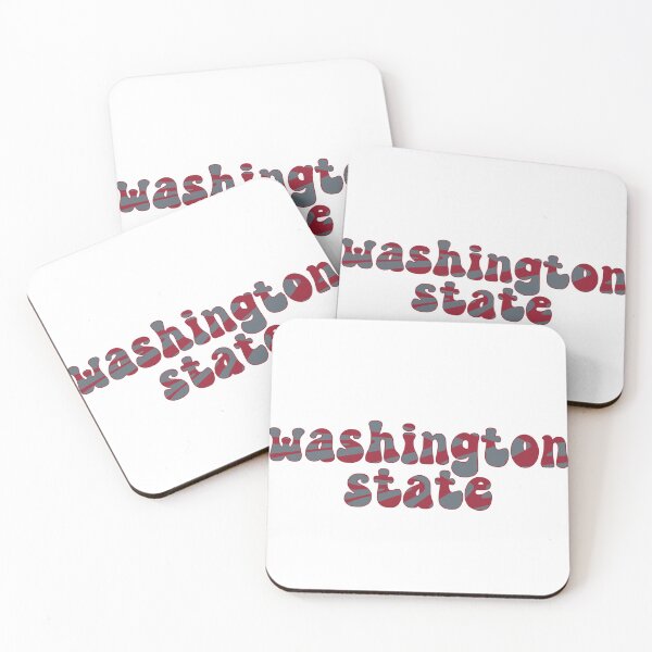 Item preview, Washington State University groovy retro school pride font designed and sold by coffeepolicy.