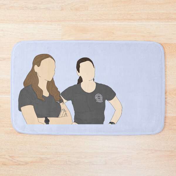 Item preview, Violet and Lizzie Chicago Fire designed and sold by ellenugget.