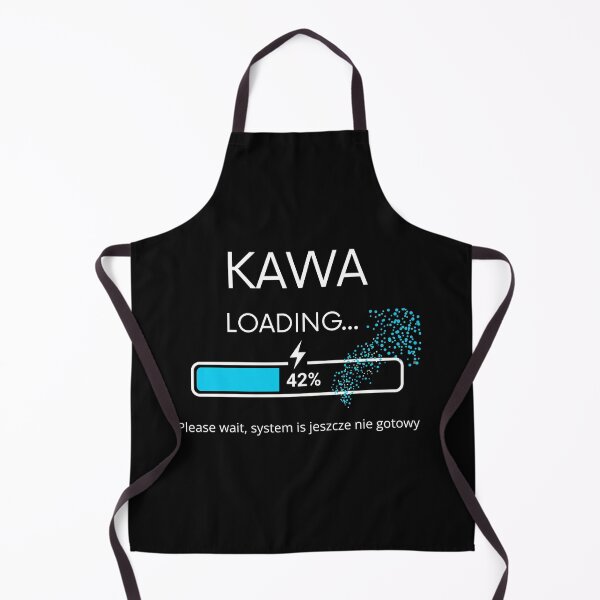 Item preview, Black Kawa Loading - System Jeszcze Nie Gotowy designed and sold by VibePolinglish.