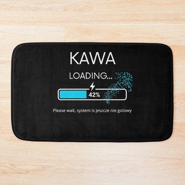 Item preview, Black Kawa Loading - System Jeszcze Nie Gotowy  designed and sold by VibePolinglish.